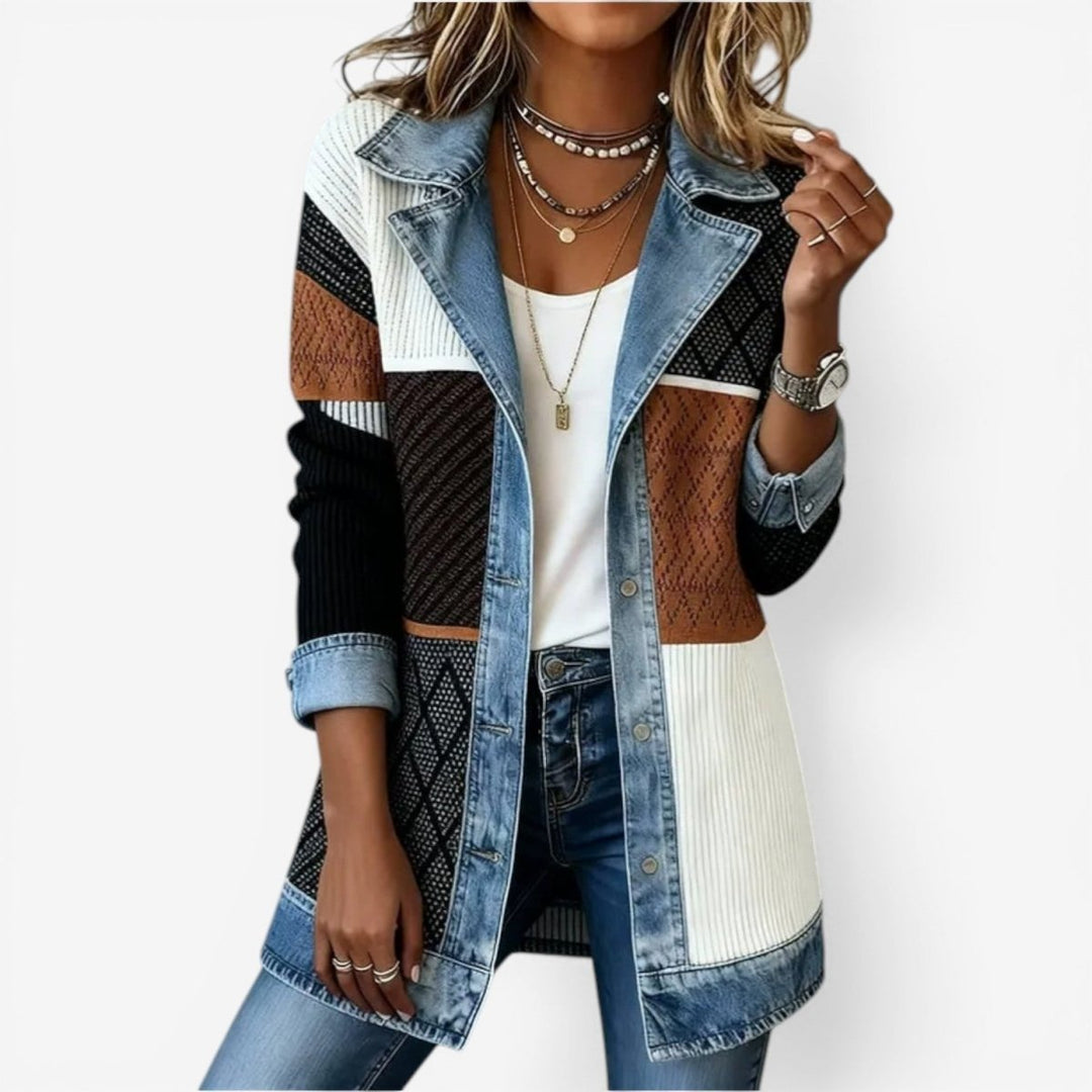 Bronwyn | Stone Wash Relaxed Denim Jacket