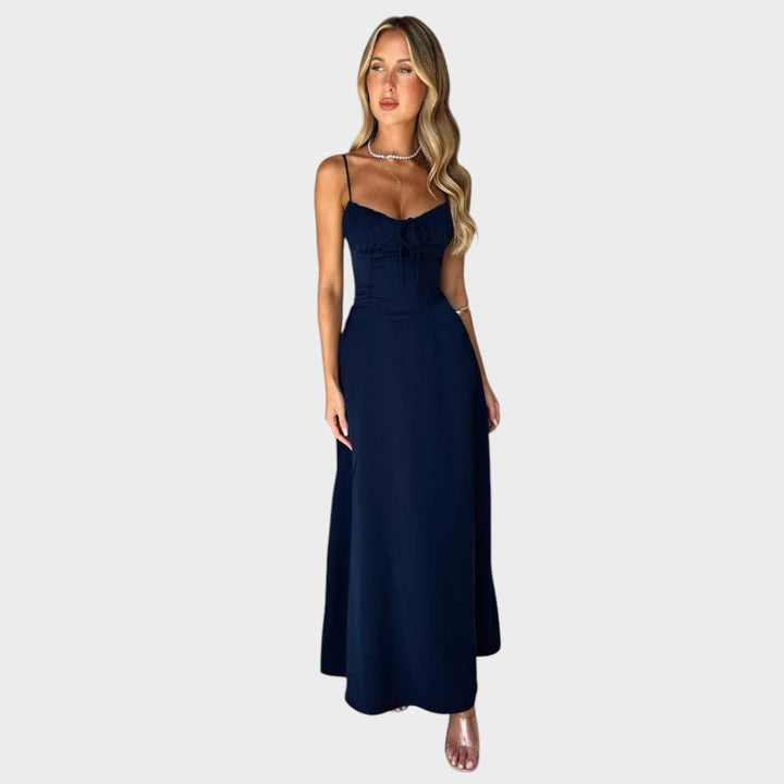 Mathilda | Midi Dress with Straps