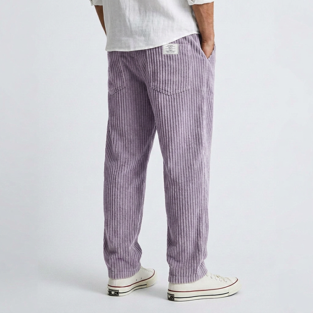 Xavier | Wide Corduroy Pants