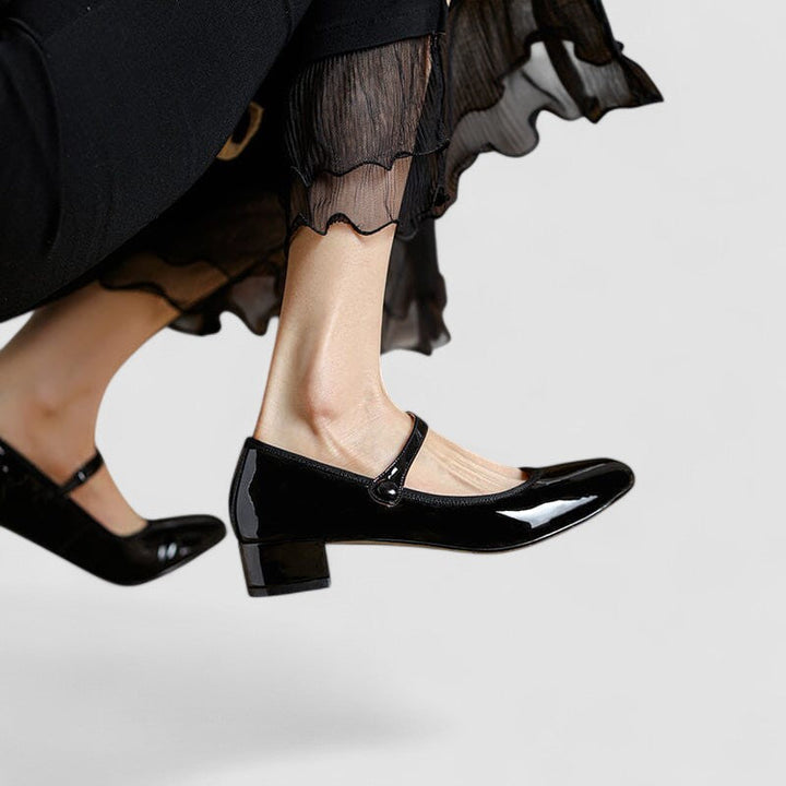 Mayzhera | Black Mary Jane Mary Janes — view 3
