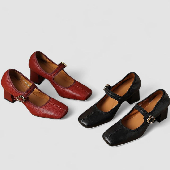 Hyreanne | Black Mary Jane Mary Janes — view 7