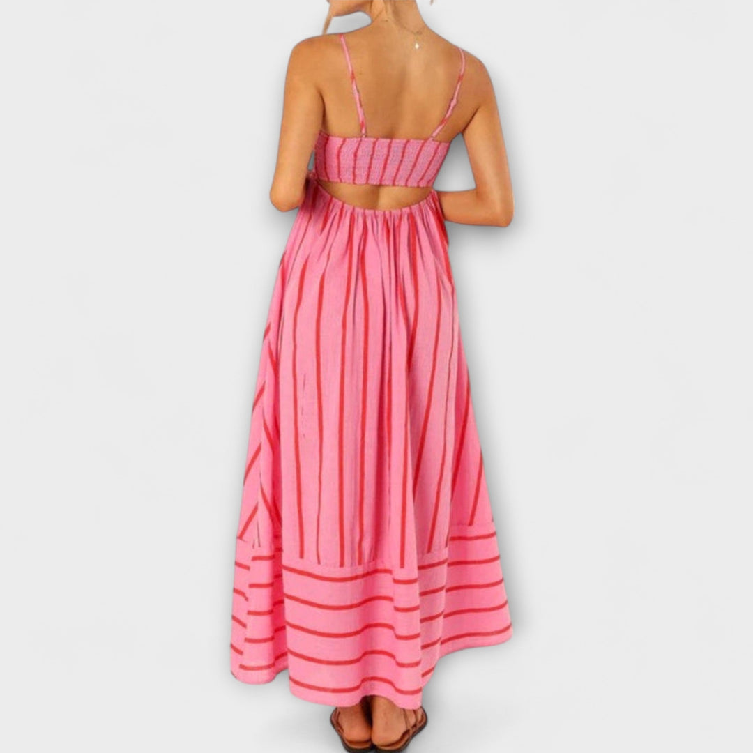 Svea | Maxi Dress in Bare Bloom
