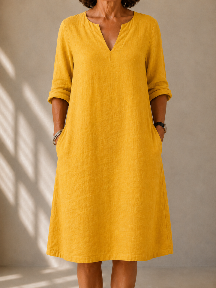 Vivian | Lavender Flowing Summer Dress