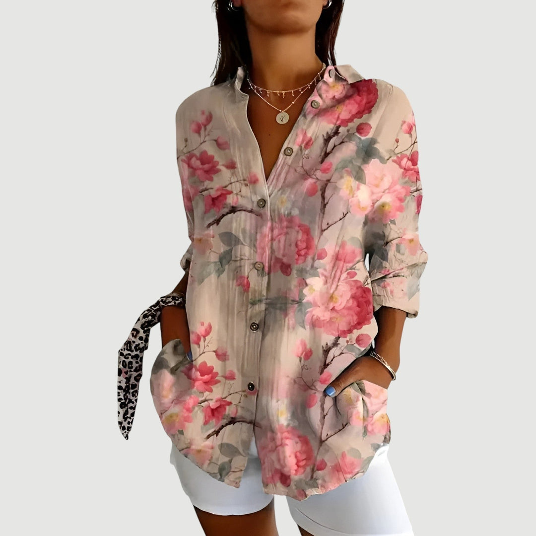 Ida | Geometric Blouse
