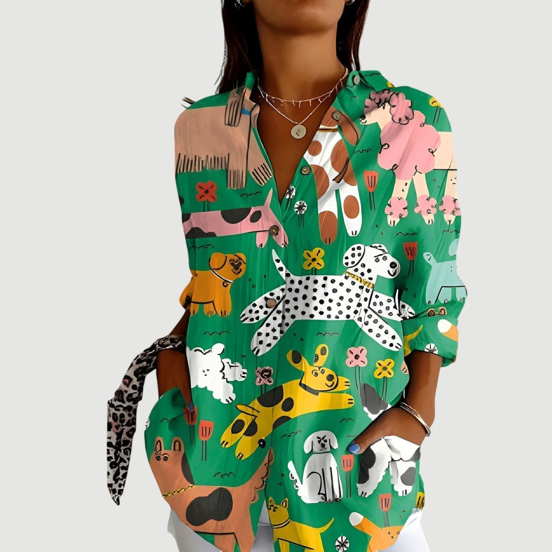 Mille | Geometric Blouse
