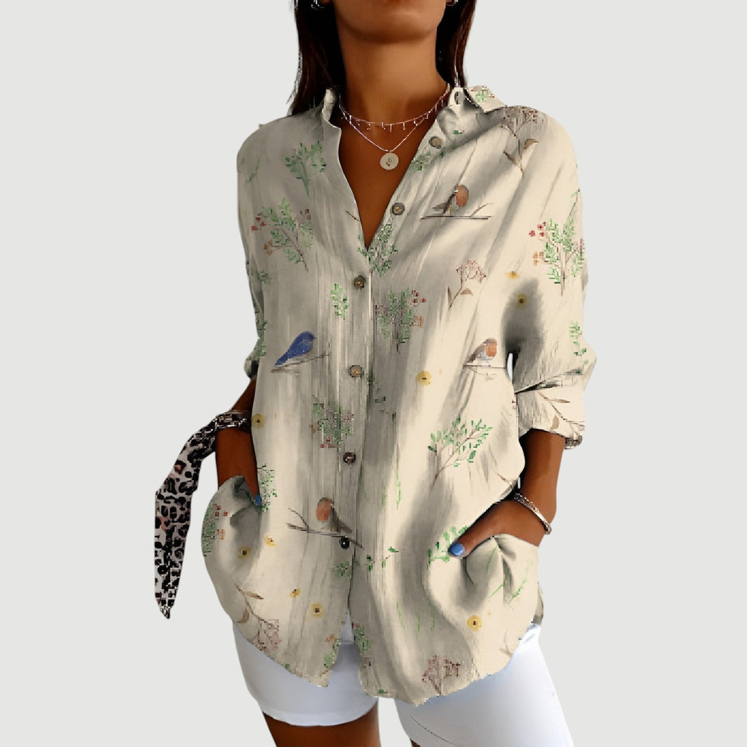 Ronja | Geometric Blouse