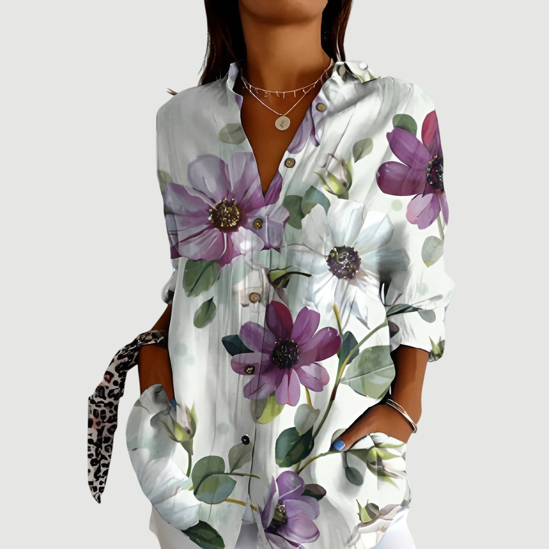 Silje | Geometric Blouse