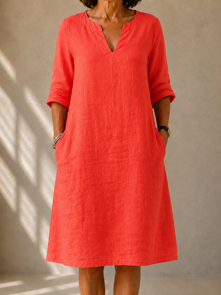 Marjorie | Soft Pink Elegant Dress