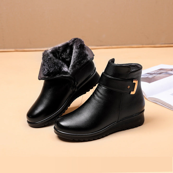 Lucy | Camel Soft Comfort Boots — view 6