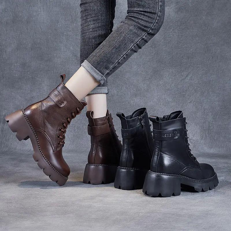 Holly | Navy Low Comfort Boots — view 12