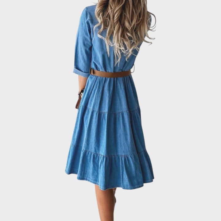 Barbara | Casual Elegant Denim Dress