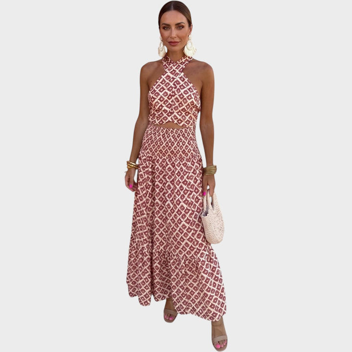 Prudence | Elegant Off-Shoulder Ensemble