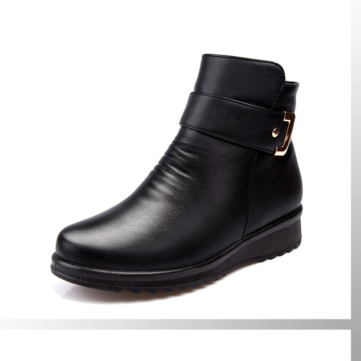 Lucy | Camel Soft Comfort Boots — view 2
