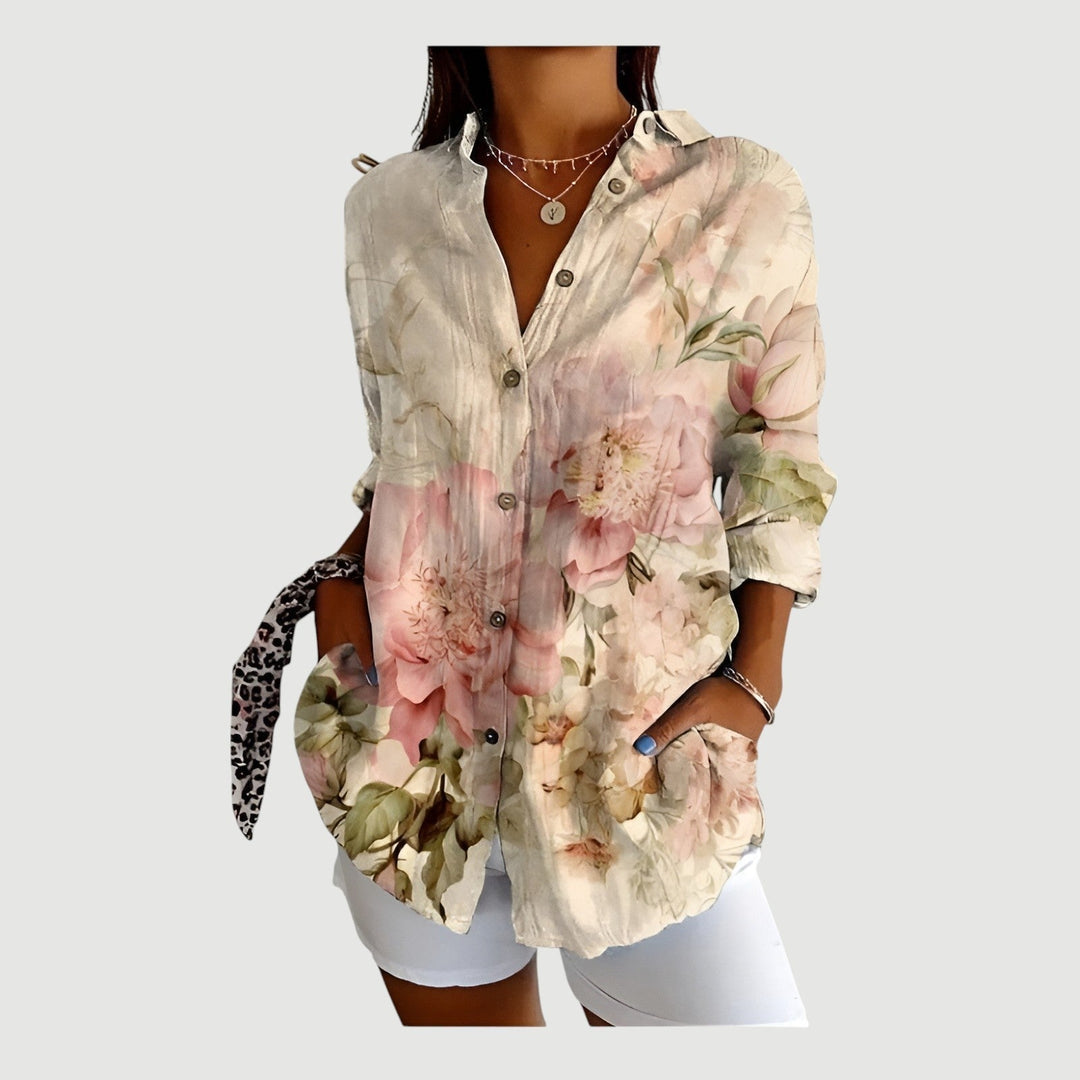 Selma | Geometric Blouse