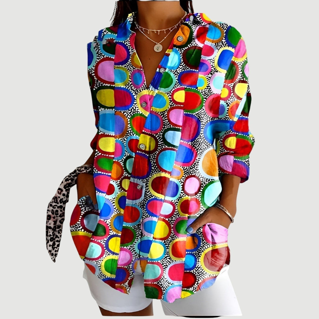 Tilde | Geometric Blouse